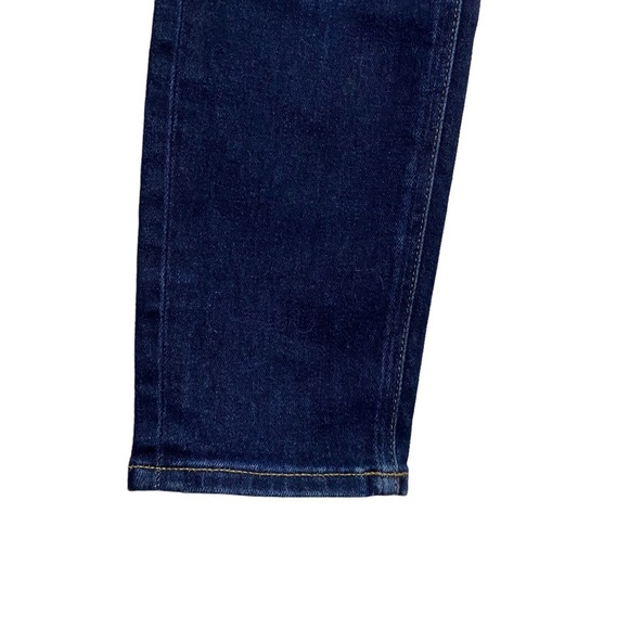 Paige Margot Skinny Jeans Denim High Rise Skinny Leg Dark Blue Wash 24 - Picture 6 of 16